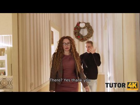 Tutor4k. المعلم يستحق المزيد من الطاقة ويحصل على مارس الجنس من قبل الطالب 