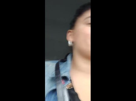 Passionate Nymph Masturbates In The Car