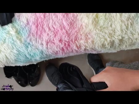 University Lady Finds Me In Her Apartment Jerking Off With Her Panties And Takes My Chastity