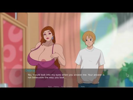 Das Geheimnis des House -Housemilf -Debra wird in ihrem Nachthemd gefickt (Tag 18) 