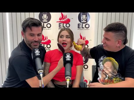 مقابلة مع Elo Podcast تنتهي في اللسان والكثير من نائب الرئيس سارة شقراء Elo Picante 