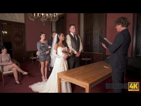 BRIDE4K. Orgie Hochzeit 