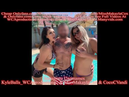 Шантажируя мои 2 мошеннических тети, часть 2, Коко Ванди, Макайла 