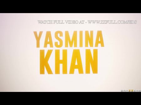 сперма на ее лице. Ясмина Хан 