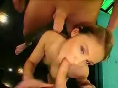 Attractive Sab - Ine In A German Mass Ejaculation