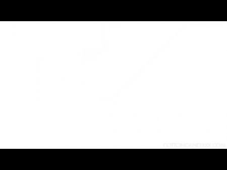 Giant Ebony Plus-size Strangles And Punches Marionette Man