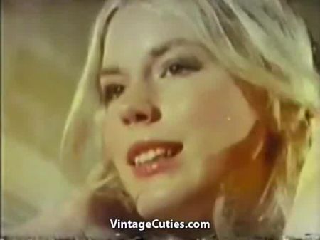 Stacked Blonde Teenage Poked By The Repairman (1970s Vintage)