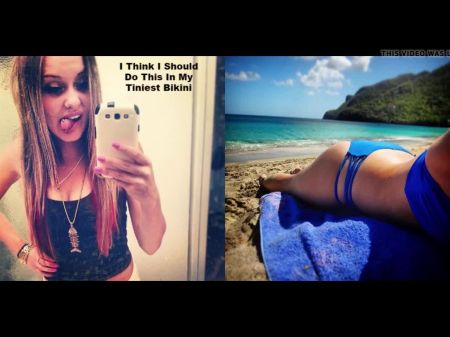 Hannah Savannah Bikini Jerk Off Challenge 