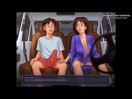Summertime Saga Loving Stepmom le permite a su hijastro sacudirla por un momento #52 