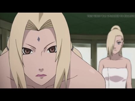 Сакура завидует большим сиськам Цунаде 