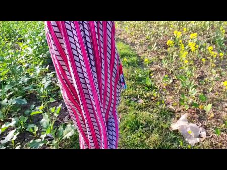 Bhabi Did Pissab In Mustard Cultivation ! Bangla Boudi Sorser Khete Pisab Kore Dilo Re
