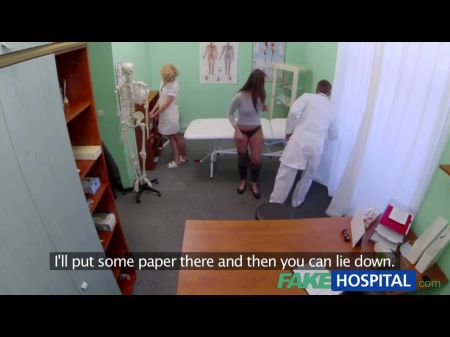 Both Physician And Nurse Give New Patient Thorough