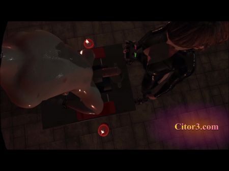 Citor3 Three Dimensional Vr Game Recording Sfm Spandex Ample Boobs Sweetie Masturbates Sub On Sybian Saddle With Lots Of Precum With Point Of View