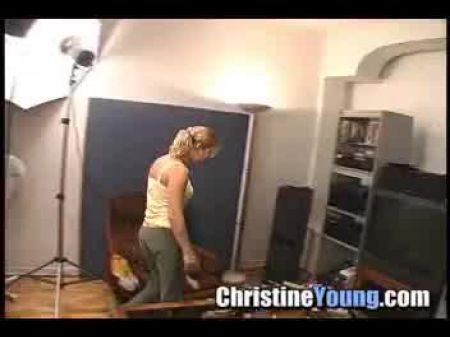 Christine Youthfull - Deepthroating A Admirer