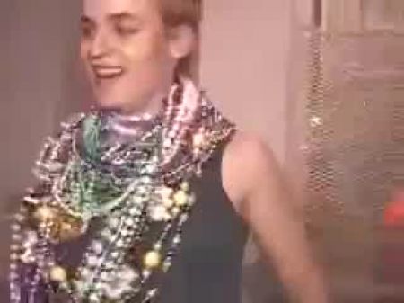 Mardi Gras Tit Suckle