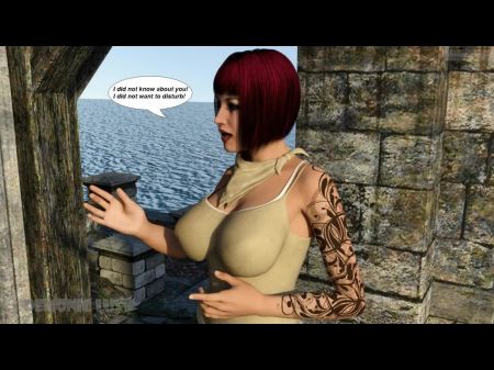 Schwein Monster Brutal Fickt Vollbusige Rothaarige Milf. 3d -porno -comic 
