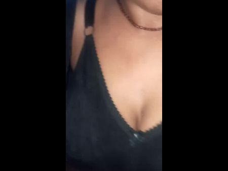 Desi Woman Wearing Hooter-sling And Blouse After Bathing