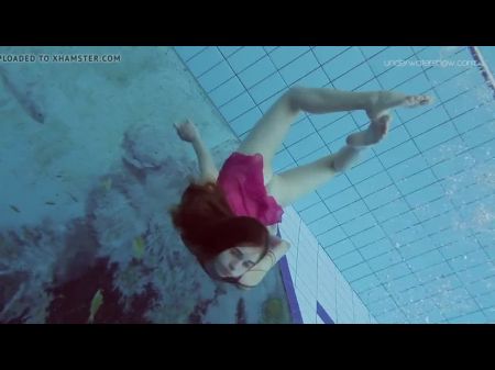 Anna Netrebko Glamour Swimming