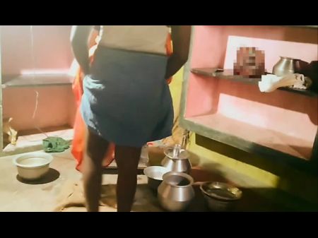 Desi - A Hubby Who Has Bang-out While His Wifey Is Doing Housework