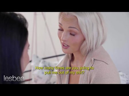 Flawless Stunner Lilly Bella And Light Haired School Love Lesbo Scissoring