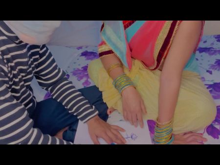 Bhabhi ne Dee Devar Ko Educación sexual Feliz año nuevo Din Special Din Principal en derecho Dio educación sexual a cuñado hindi 