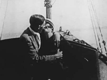 Au Gre Des Flots, 1925 Französisch Vintage 