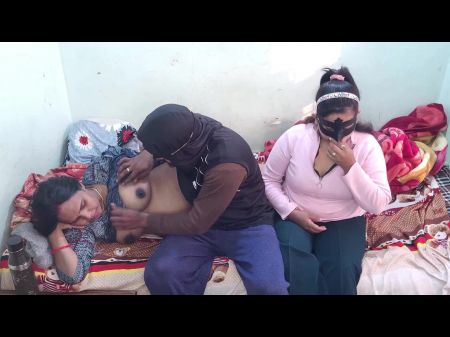 Young Sasur Drilled Both Bahus In Threesome Desi Hindi Audio