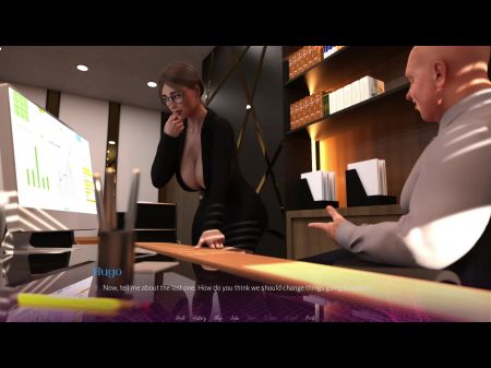 3 Dimensional Game - The Office - Bang-out Vignette #10 Chief Lesson And Freak Oldman