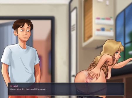 Summertime Saga - Cookie Jar - All Hookup Scenes Only - Crystal #1 Part 45
