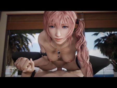 Compilación 3D: Final Fantasy Cindy Blowjob Jessie Lunafreya Aerith Missioniary Fuck Hentai 