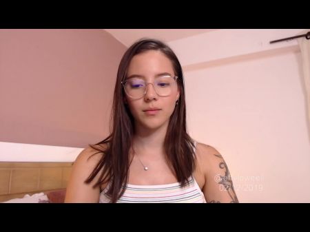 Gaunt And Inked Colombian Efff Looks Very Ultra-cute With Glasses