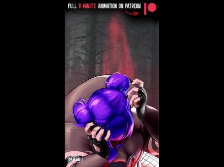 Bbw Punk Gets Taller To Extreme Muscle Giantess
