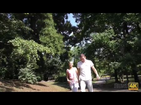 Hunt4k. Sexo caliente por dinero en el sofá culmina con impresionante .. 