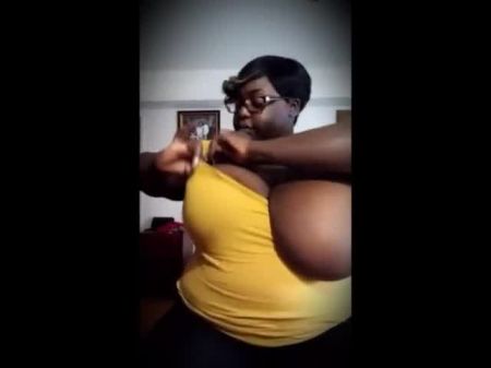 Yam-sized Saggy Black Juggs One