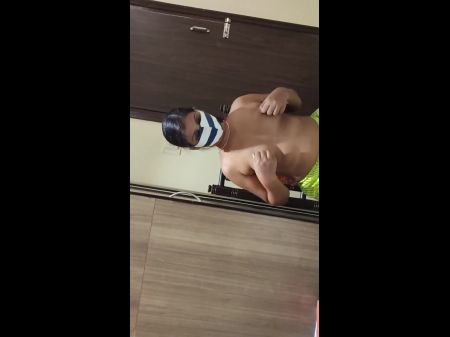 Desi Girl Nidhi Hizo Show Para Su Novio 