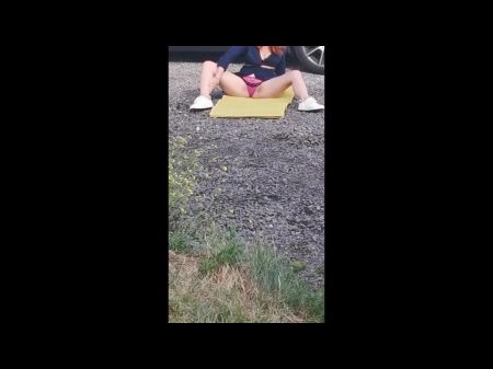 Masturbation vor einem Fremden 