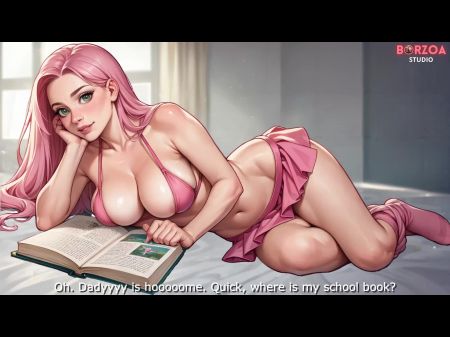Tiny Small Teenage Bony Stepdaughter Hummiliated By Her Older Massive Gross Stepparent