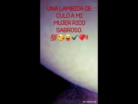 una lambida a mi mujer en el cutlito sabroso 