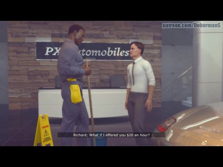 DoBermanstudio Linda Episode 10 لذيذ كبير الحمار الغش في البلع الكبير الديك الأسود الحلو حدوث الاختراق الأشعة السينية داخل الحمار 