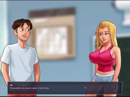 Summertime Saga Pussy Molling En El Casillero (pt.17) 