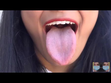 La lengua más sexy en el video adulto Viva Athena Berenjena 