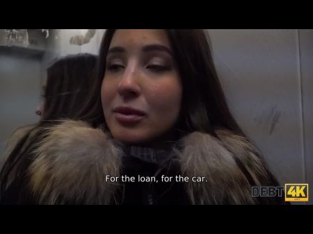 El agente de préstamos lleva a Hottie por detrás por su deuda 