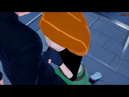 Kim Posible Se Corre En Su Boca Y Luego Se Folló. Hentai. 