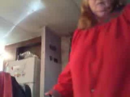 Wondrous Plus-size Granny Showcasing Off