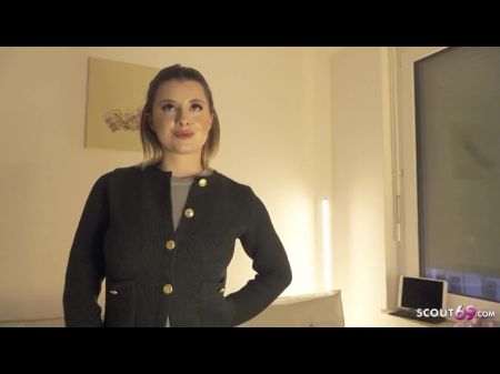 German Gamer Damsel Mia Minou Pickup For Casting Ravage In Munich