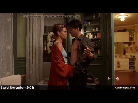 Charlize Theron & Lauren Graham Naked And Underwear In Movie
