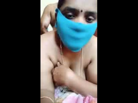 Tamil Hot Duo Enjoying Hump At Home During Lockdown With Mask