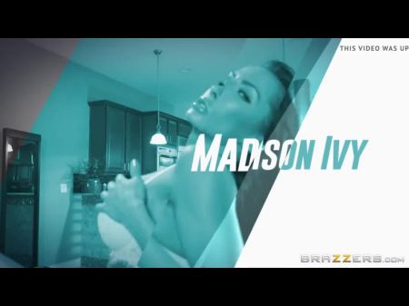 Luna Star & Madison Ivy In Oily Triple Sex