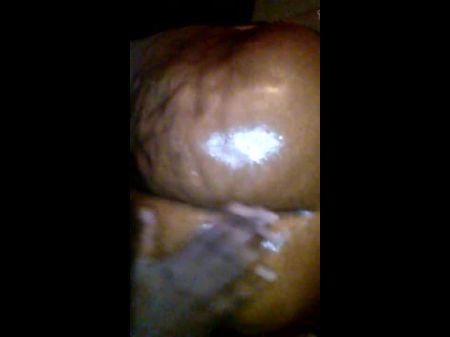 Plus-size Granny Lubricated Up Booty