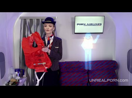 Unreal Pron 01 The Stewardess 